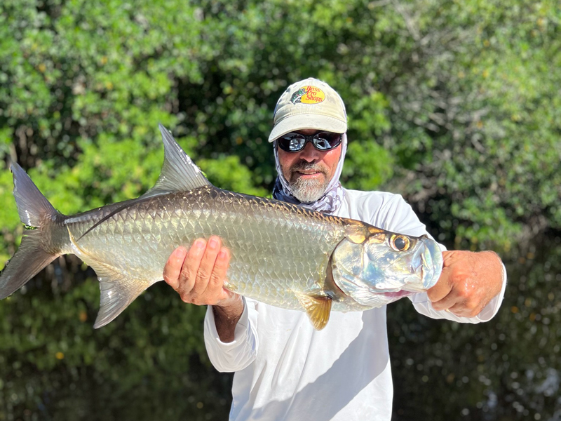 Tarpon fly fishing